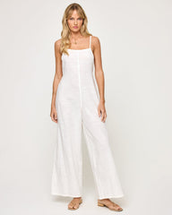 Jaida Jumpsuit - White | LSPACE On Sale