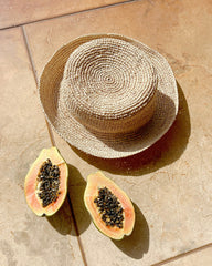 Raffia Bucket Hat for Women - LSPACE Isadora | LSPACE US
