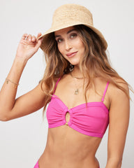 Raffia Bucket Hat for Women - LSPACE Isadora | LSPACE US