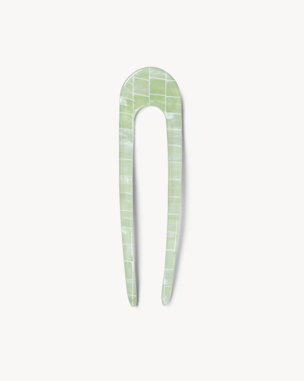 Machete French Hair Pin - Mint | LSPACE Outlet