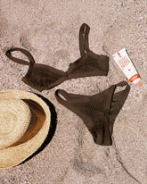 Tyla Bikini Top - Espresso | LSPACE For Sale