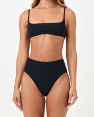 LSPACE Presley Bikini Top - Black | LSPACE Outlet