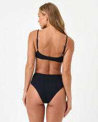 LSPACE Soleil Bikini Bottom - Black | LSPACE Discount