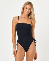 LSPACE Elise One Piece Swimsuit - Black | LSPACE On Sale