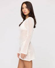 Cleo Cover-Up Dress - Cream | LSPACE Online