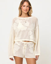 LSPACE Island Time Sweater - Cream | LSPACE US