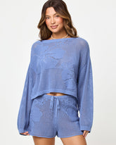 LSPACE Island Time Sweater - Chambray | LSPACE Outlets