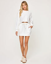 Half Court Pullover - White | LSPACE Near Me