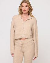 LSPACE Jet Set Hoodie - Heather Oatmeal | LSPACE On Sale