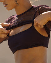 LSPACE En Pointe Short - Plum | LSPACE Website Store