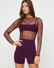 LSPACE Stride Bra - Plum | LSPACE Outlets