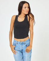 LSPACE Ash Tank - Black | LSPACE Outlet