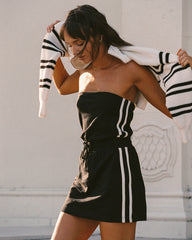 Decker Dress - Black-Cream | LSPACE On Sale