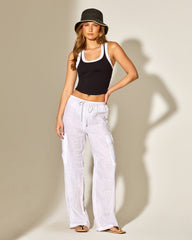 LSPACE Ash Tank - Black White | LSPACE On Sale