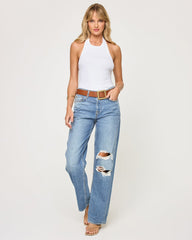 LSPACE Alyx Halter Tank - White | LSPACE Near Me