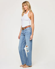 LSPACE Alyx Halter Tank - White | LSPACE Near Me