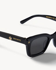 Machete Ruby Sunglasses - Black | LSPACE For Sale