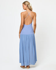 LSPACE Row Maxi Dress - Chambray | LSPACE Online