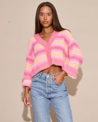 LSPACE Daybreak Cardigan - Daybreak Stripe | LSPACE US