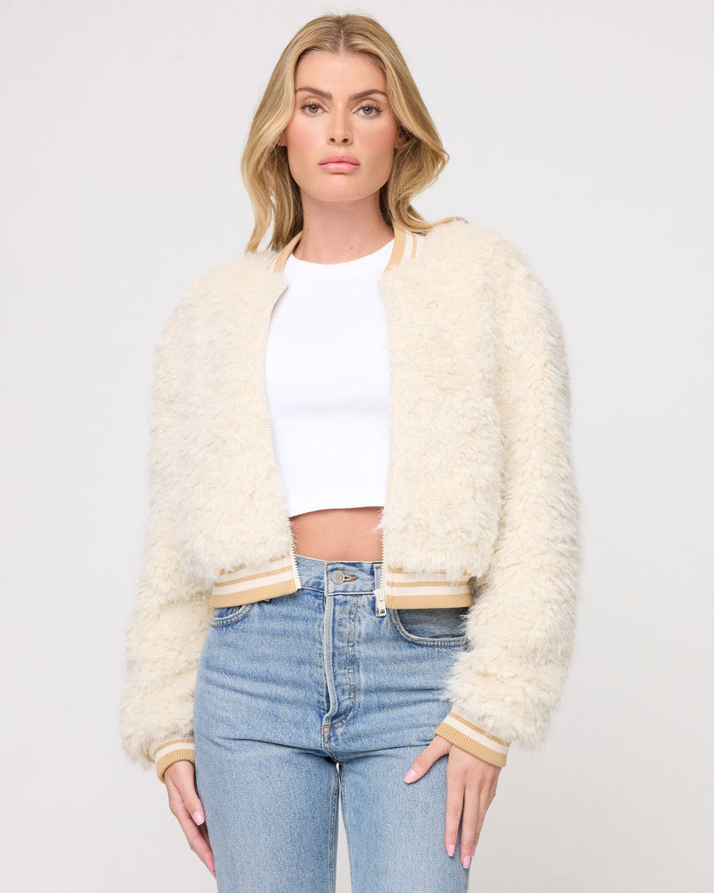 LSPACE Valley Jacket - Tan Tipping | LSPACE On Sale