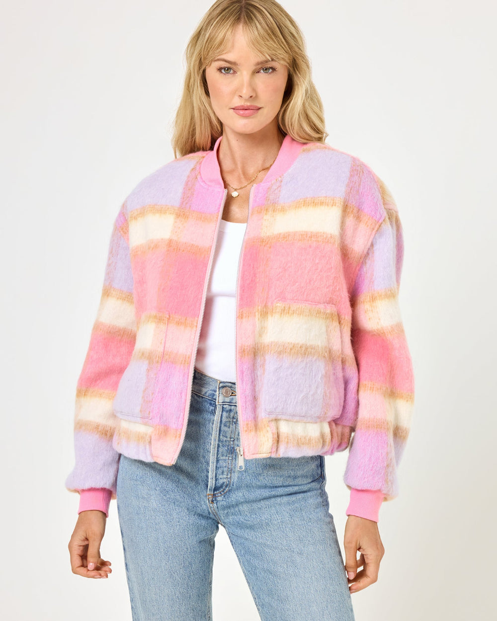 LSPACE Quinn Jacket - Point Dume Plaid | LSPACE US