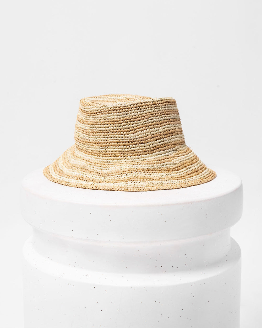 Striped Raffia Bucket Hat - LSPACE Isadora | LSPACE Near Me