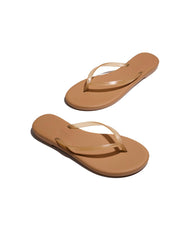TKEES Aqua Sandals - Tan | LSPACE For Sale