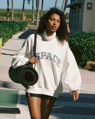 LSPACE Crush Sweatshirt - Cream | LSPACE Online