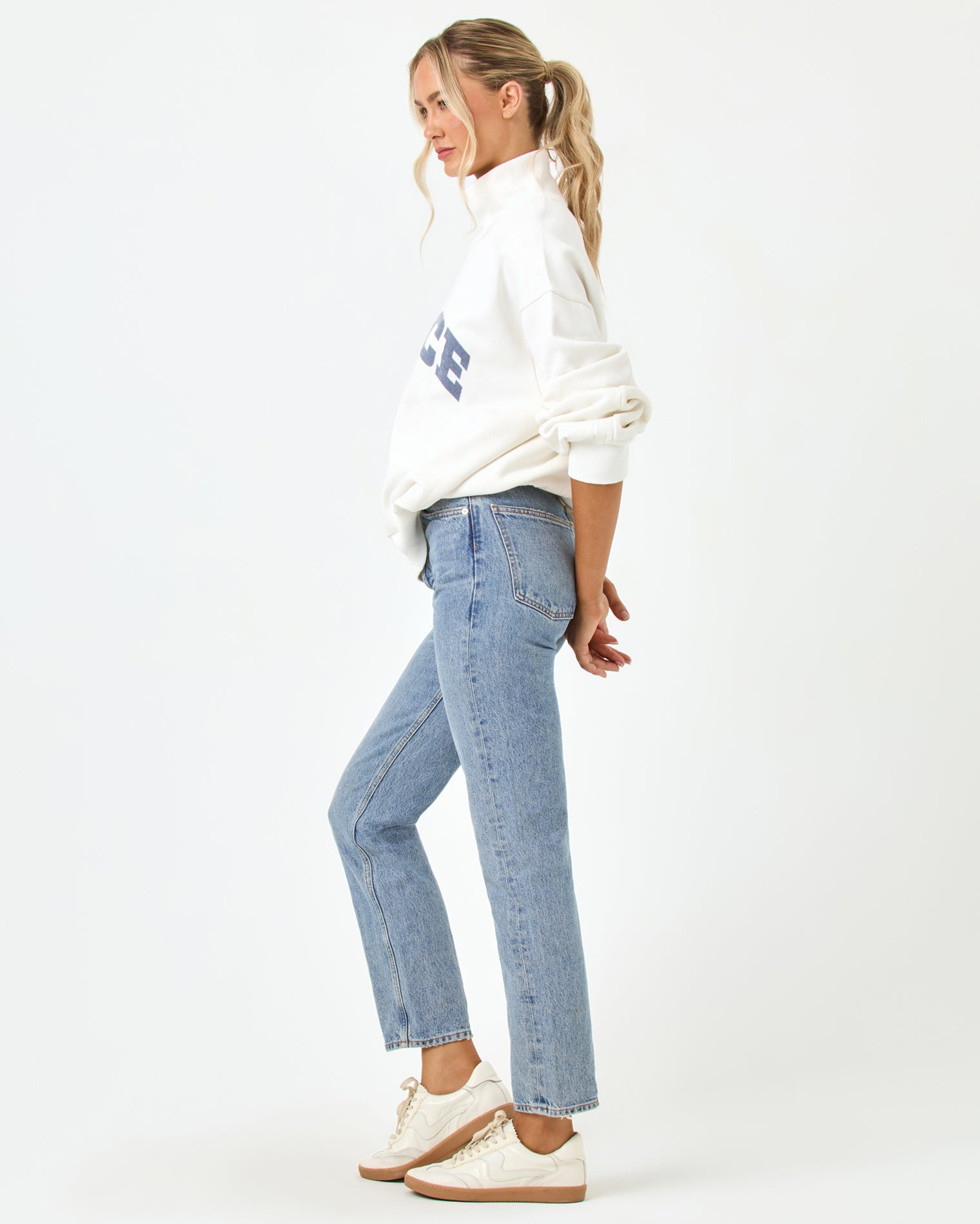 LSPACE Crush Sweatshirt - Cream | LSPACE Online