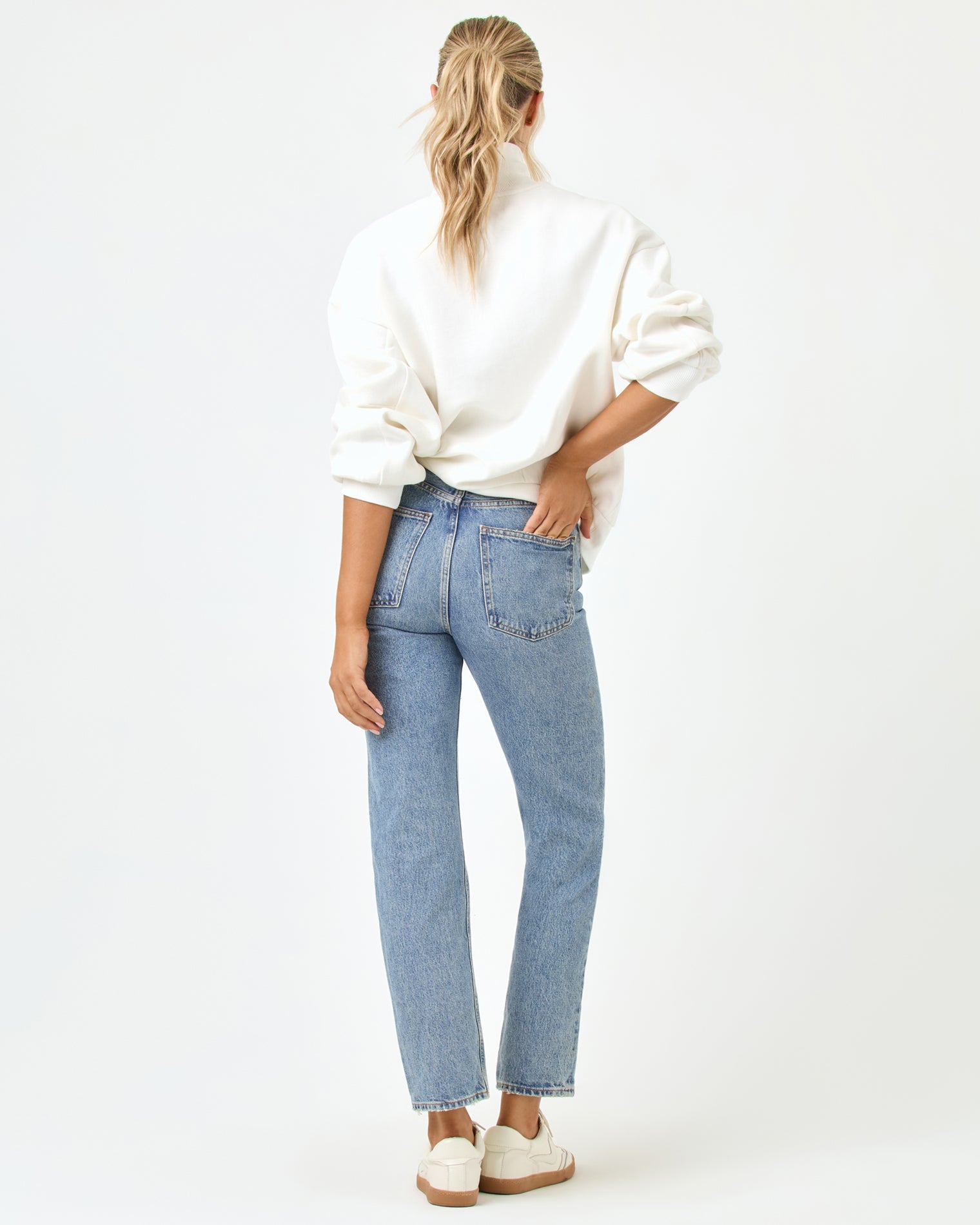 LSPACE Crush Sweatshirt - Cream | LSPACE Online