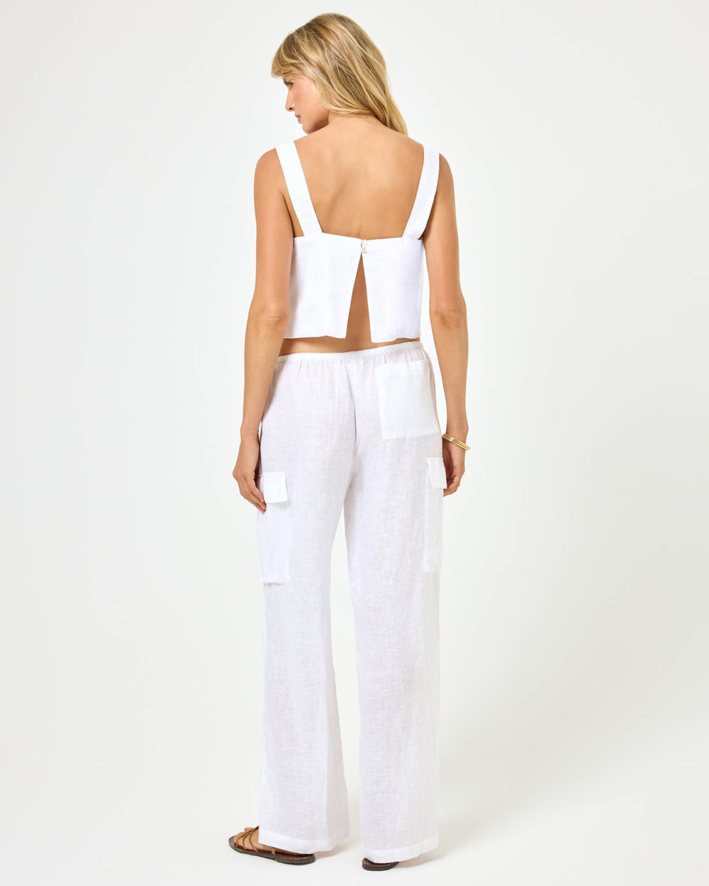 LSPACE Sundown Cargo Pant - White | LSPACE US