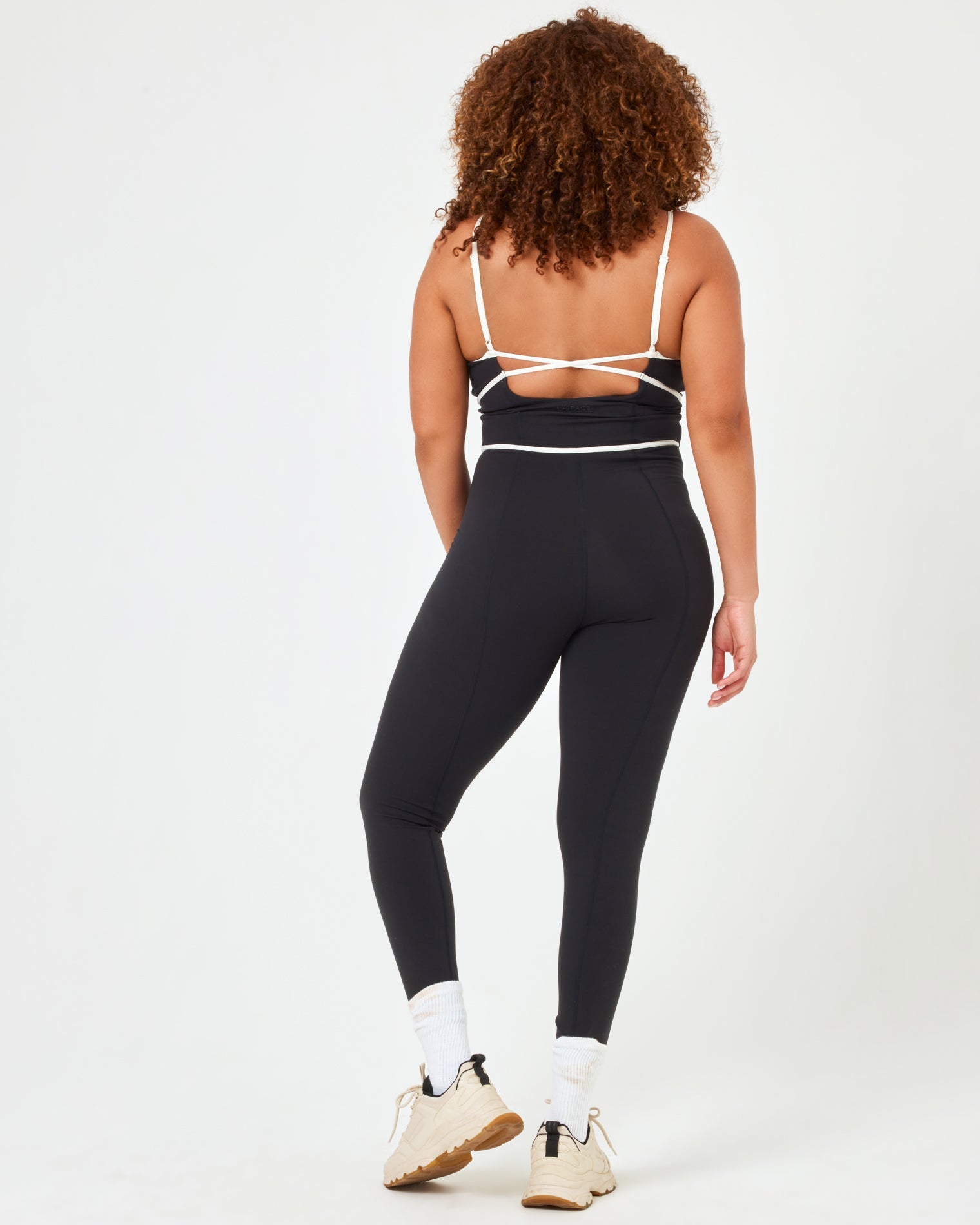 Ace Jumpsuit - Black-Cream | LSPACE For Sale