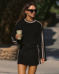 Tempo Skirt - Black-Cream | LSPACE Outlet
