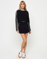 Tempo Skirt - Black-Cream | LSPACE Outlet
