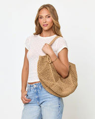 Raffia Beach Bag & Tote - LSPACE Paloma | LSPACE For Sale
