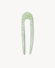 Machete French Hair Pin - Mint | LSPACE Outlet