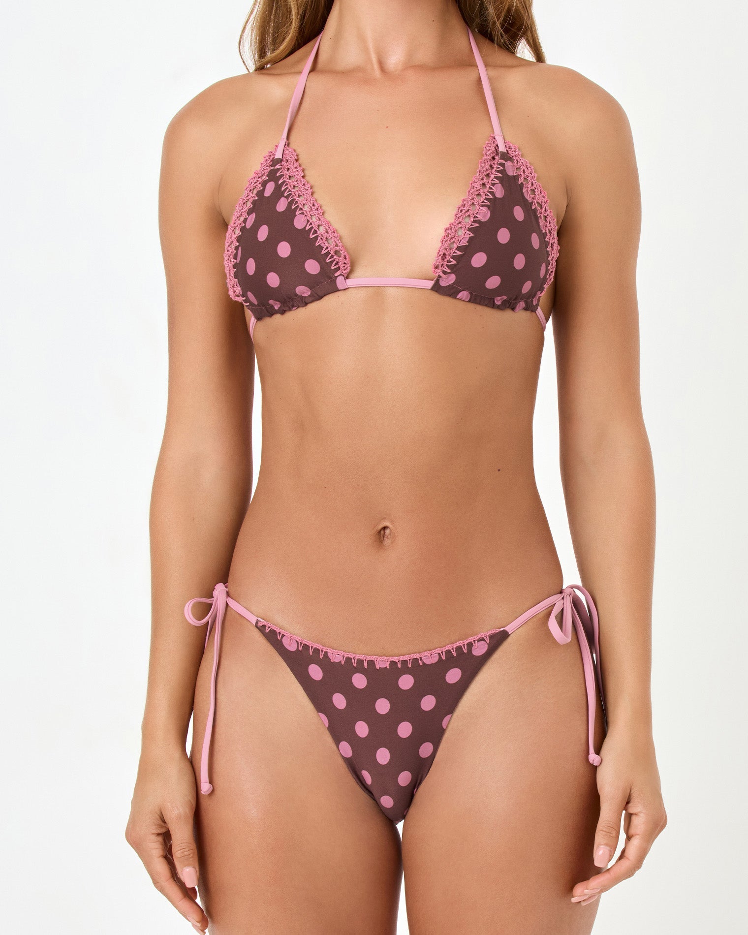 LSPACE Samba Bikini Top - Stripe Side-Alotta Polka Dot | LSPACE US
