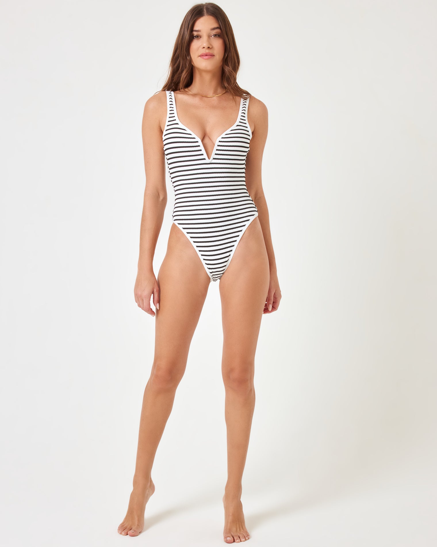 LSPACE Coco One Piece Swimsuit - Sail Along Stripe | LSPACE Website Store