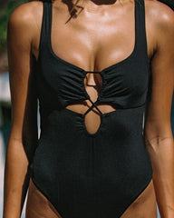 LSPACE Bondi One Piece Swimsuit - Black | LSPACE Outlet