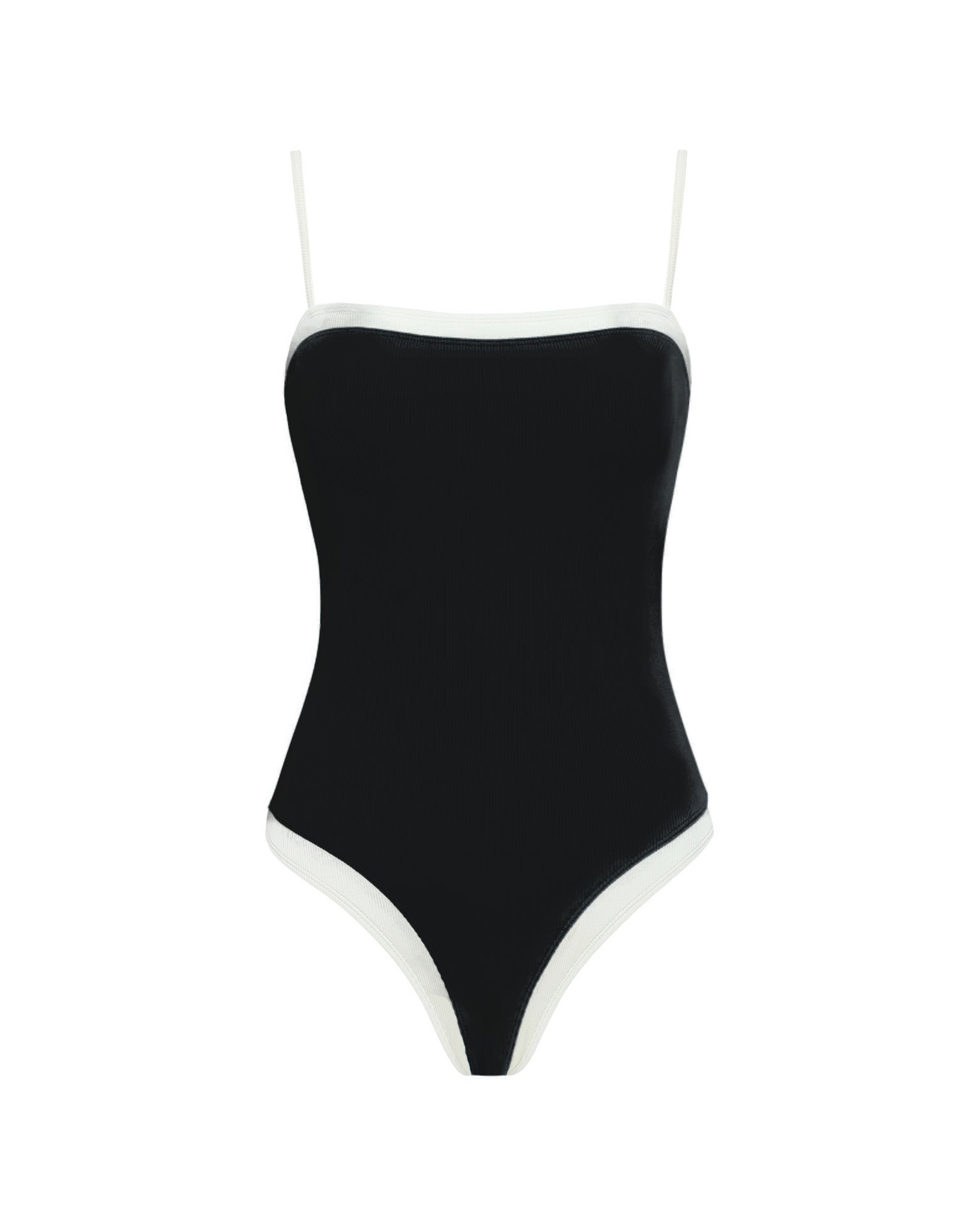 LSPACE Tess One Piece Swimsuit - Black-Cream | LSPACE US