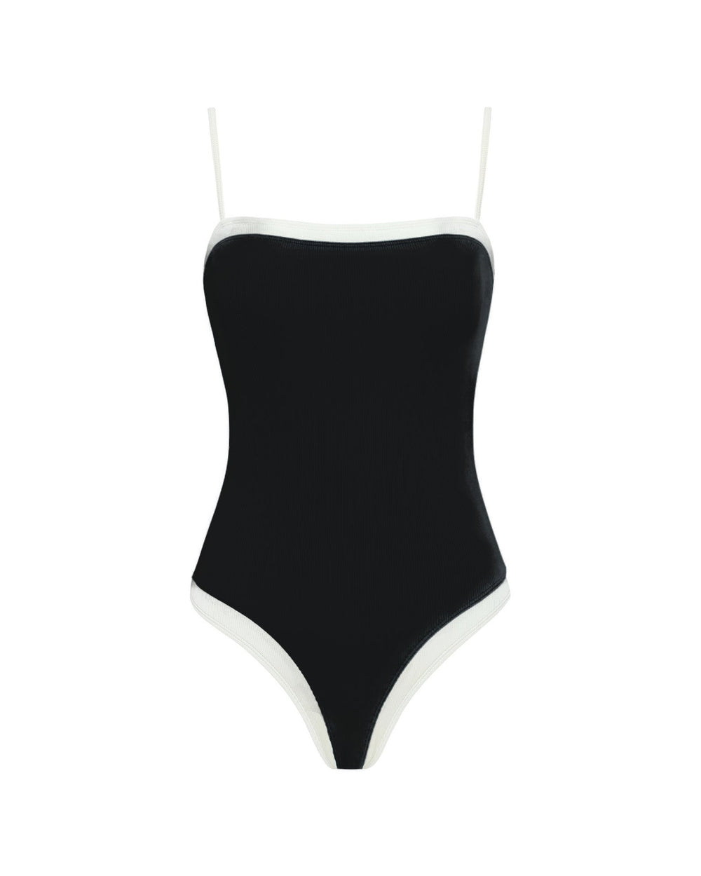 LSPACE Tess One Piece Swimsuit - Black-Cream | LSPACE US