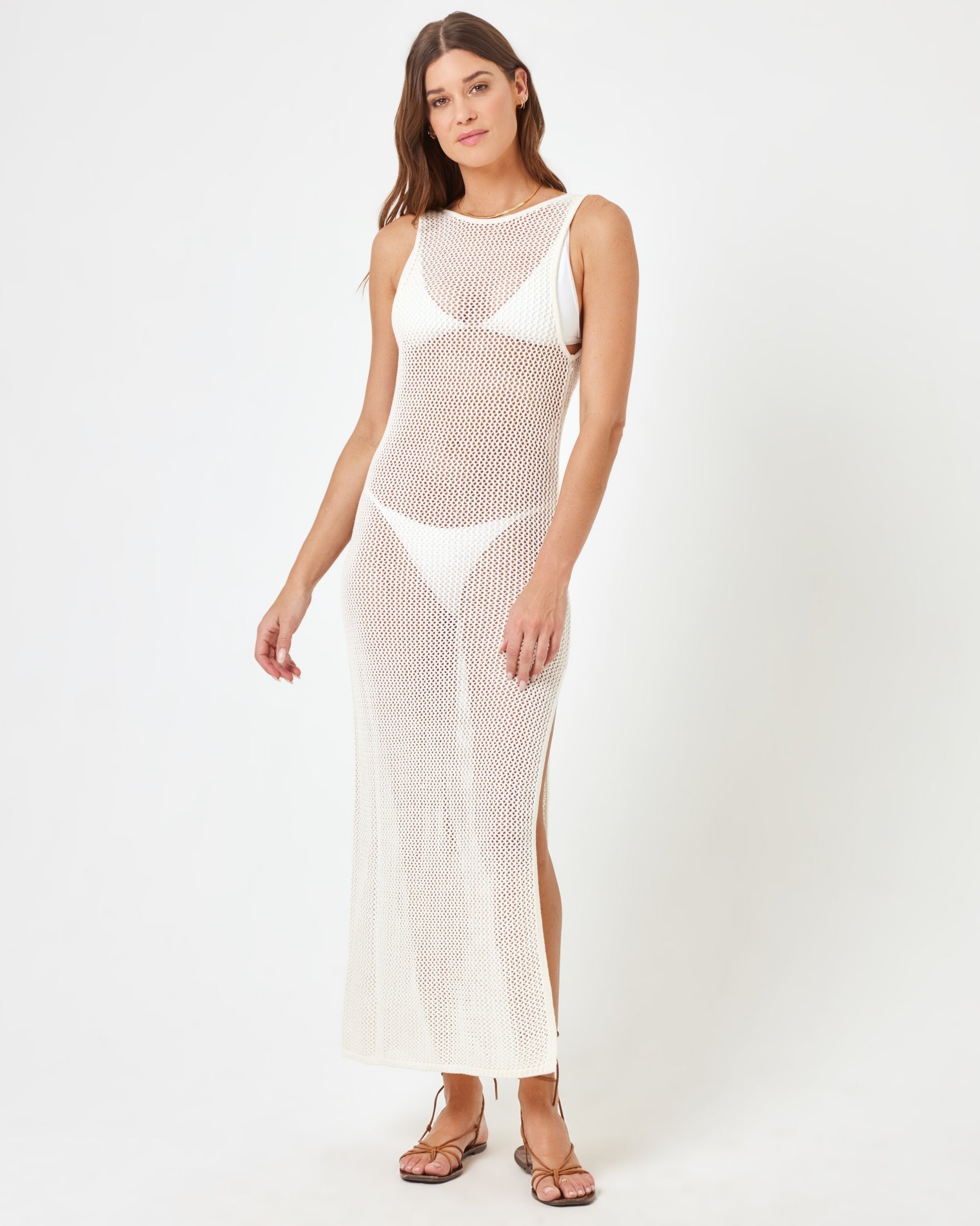 LSPACE Villa Nova Cover-Up - Cream | LSPACE Outlet