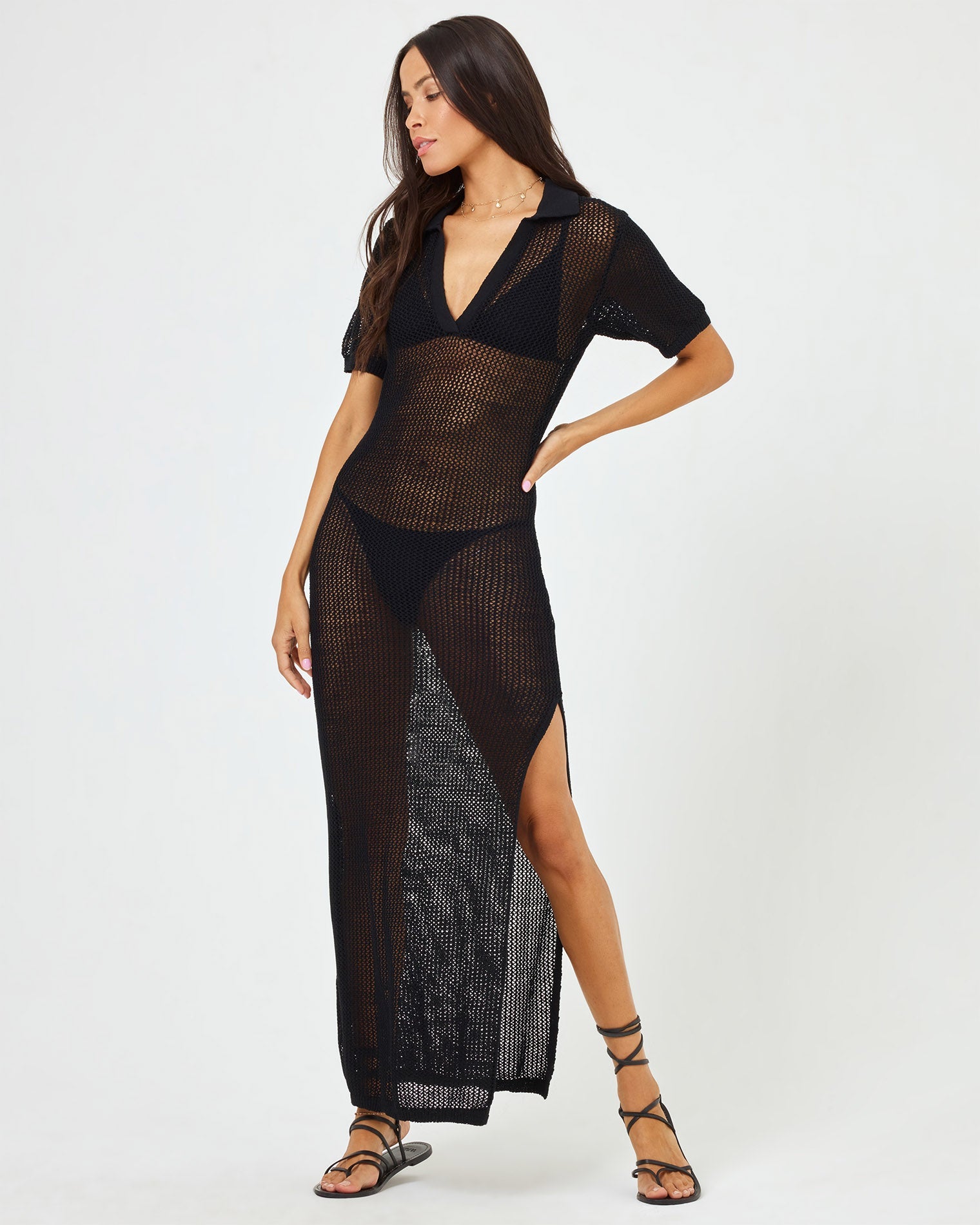 LSPACE Sydney Cover-Up - Black | LSPACE Discount