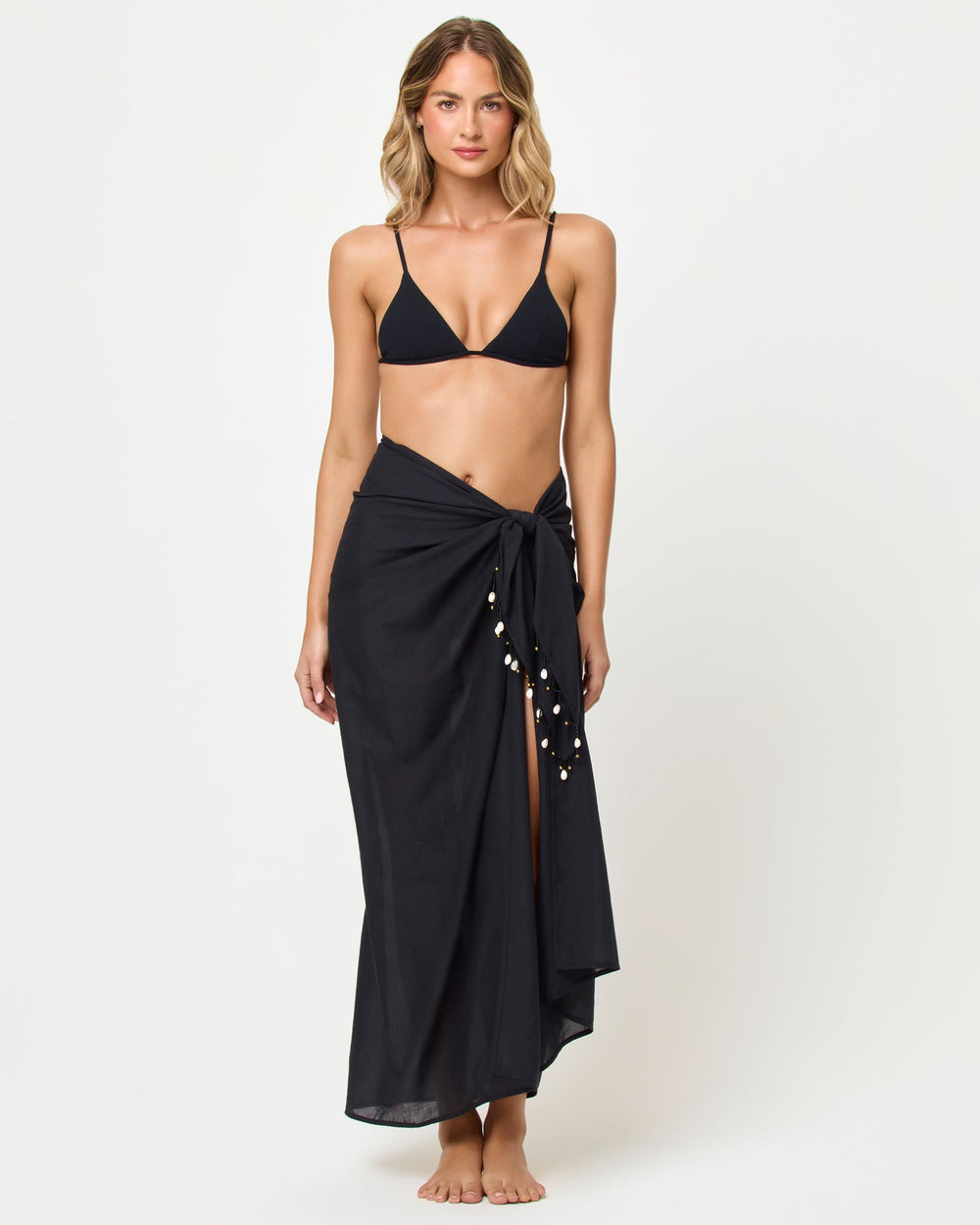 LSPACE Mika Sarong - Black | LSPACE Online