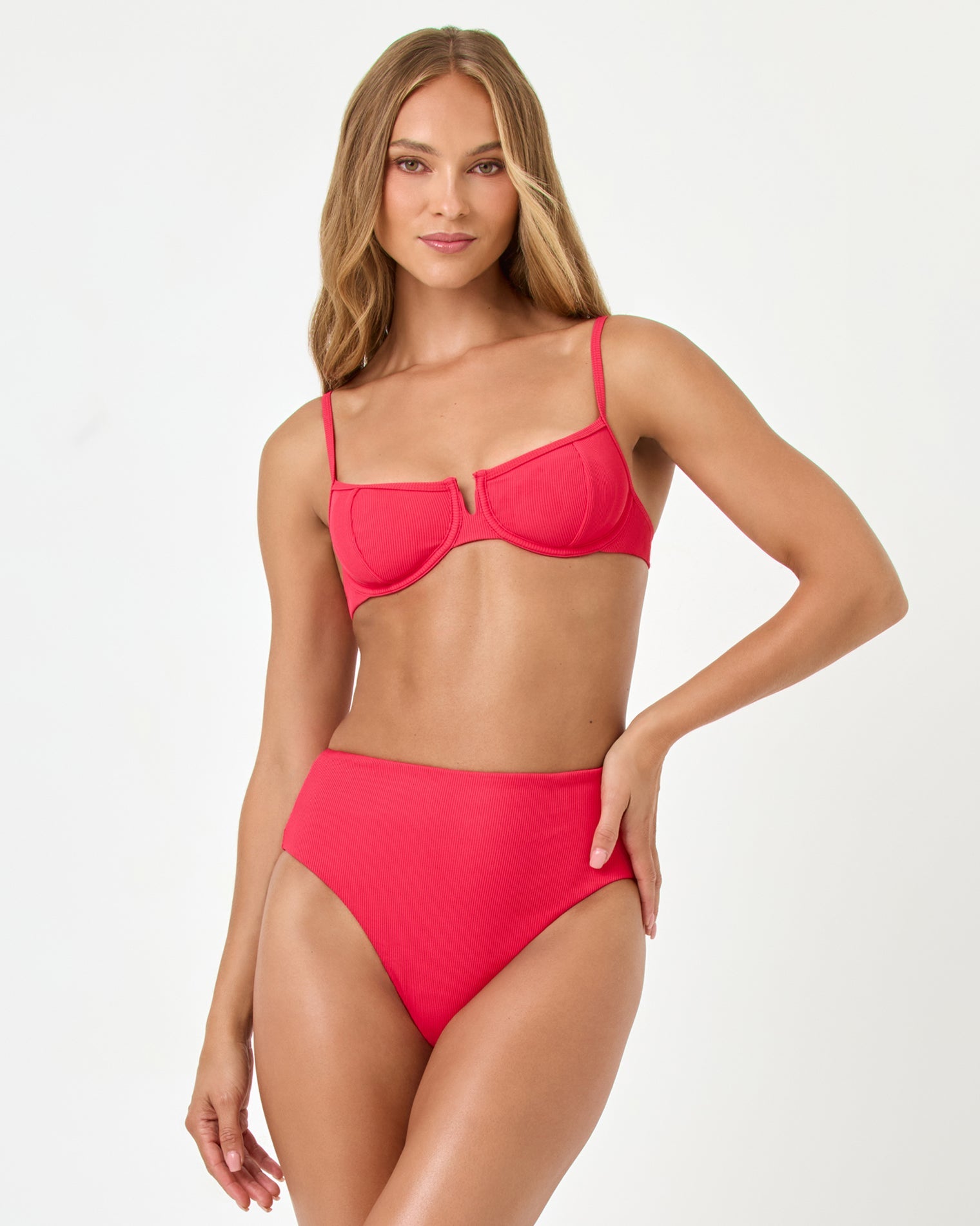 LSPACE Soleil Bikini Bottom - Pout | LSPACE Online