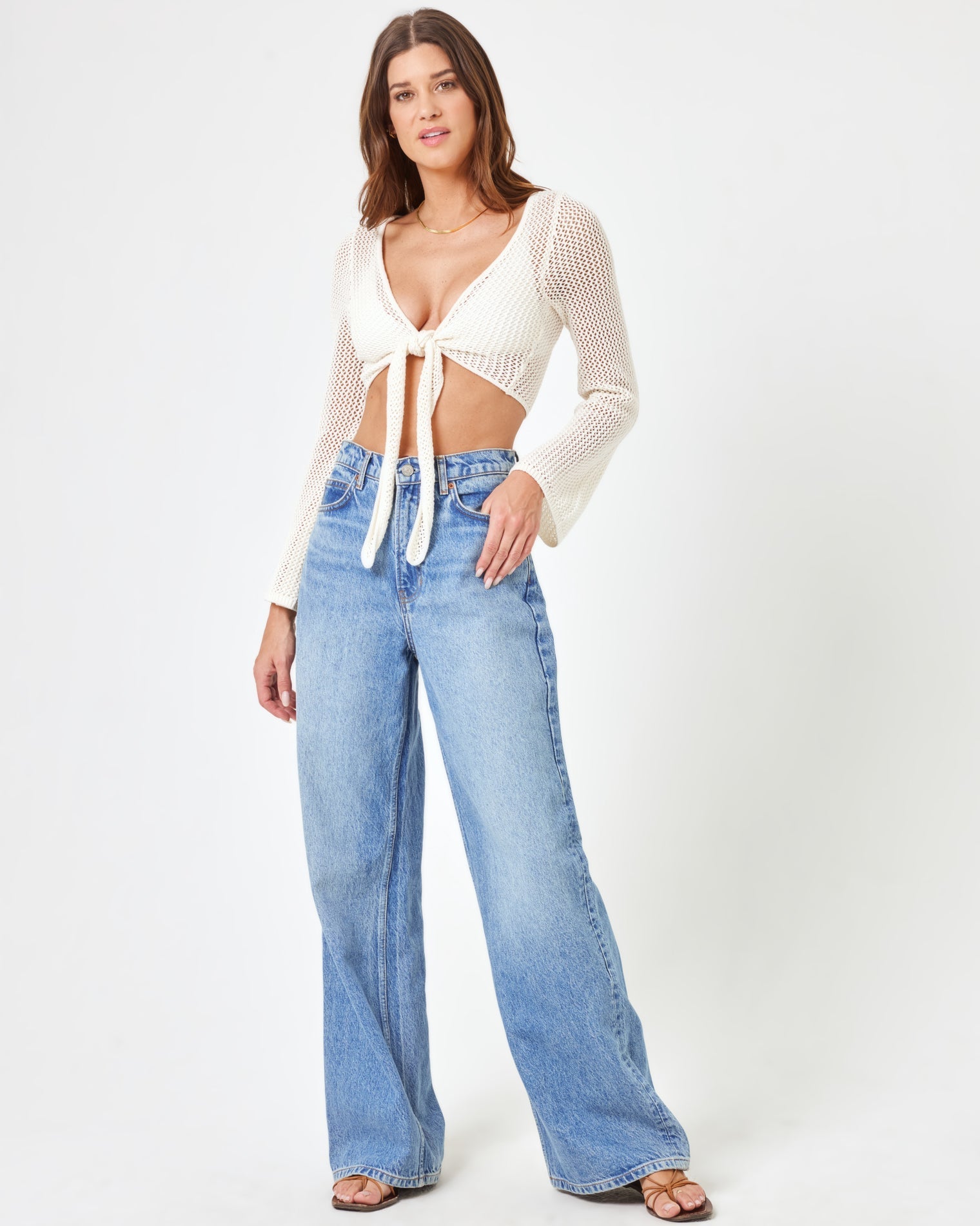 LSPACE Los Cabos Top - Cream | LSPACE US