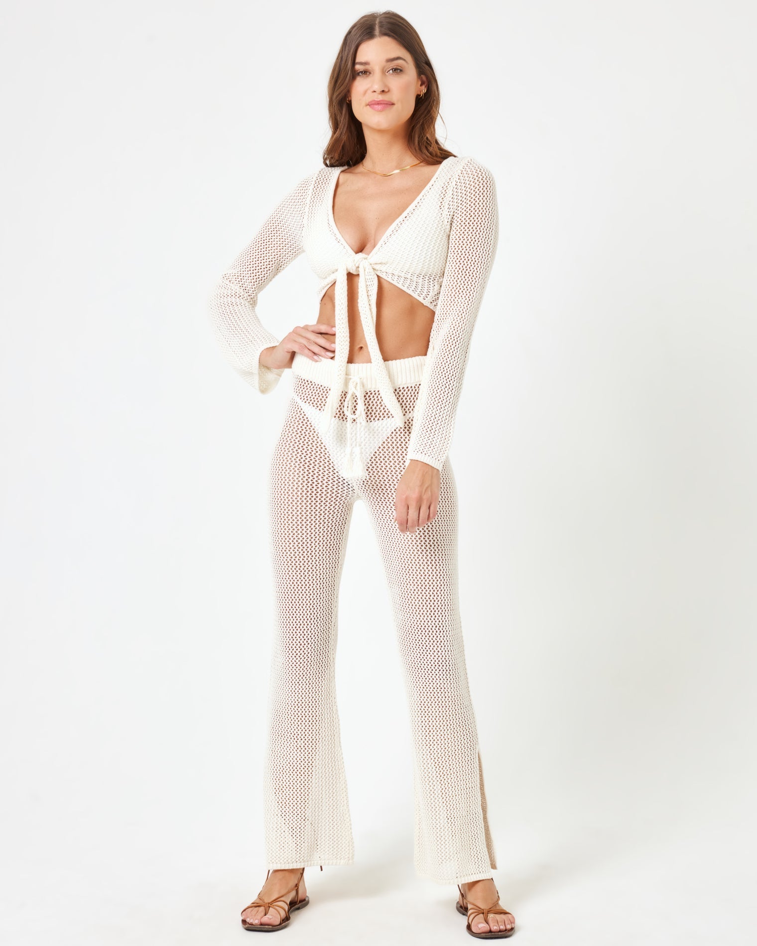 LSPACE Los Cabos Top - Cream | LSPACE US