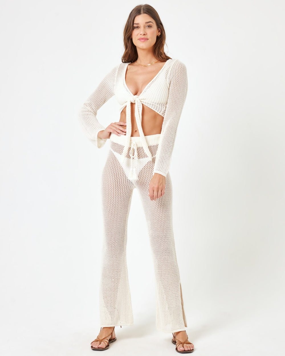 LSPACE Los Cabos Top - Cream | LSPACE US