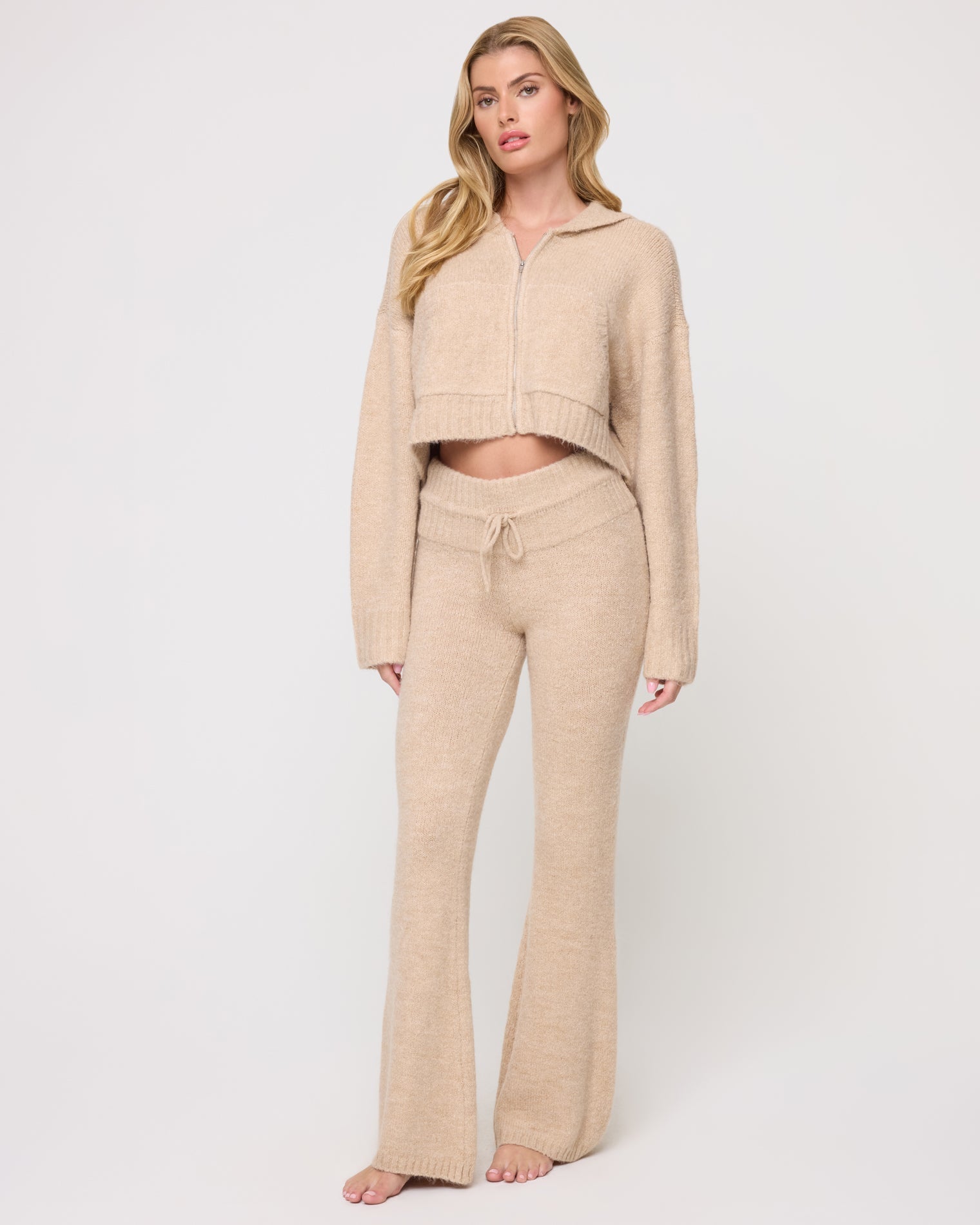 LSPACE Jet Set Hoodie - Heather Oatmeal | LSPACE On Sale