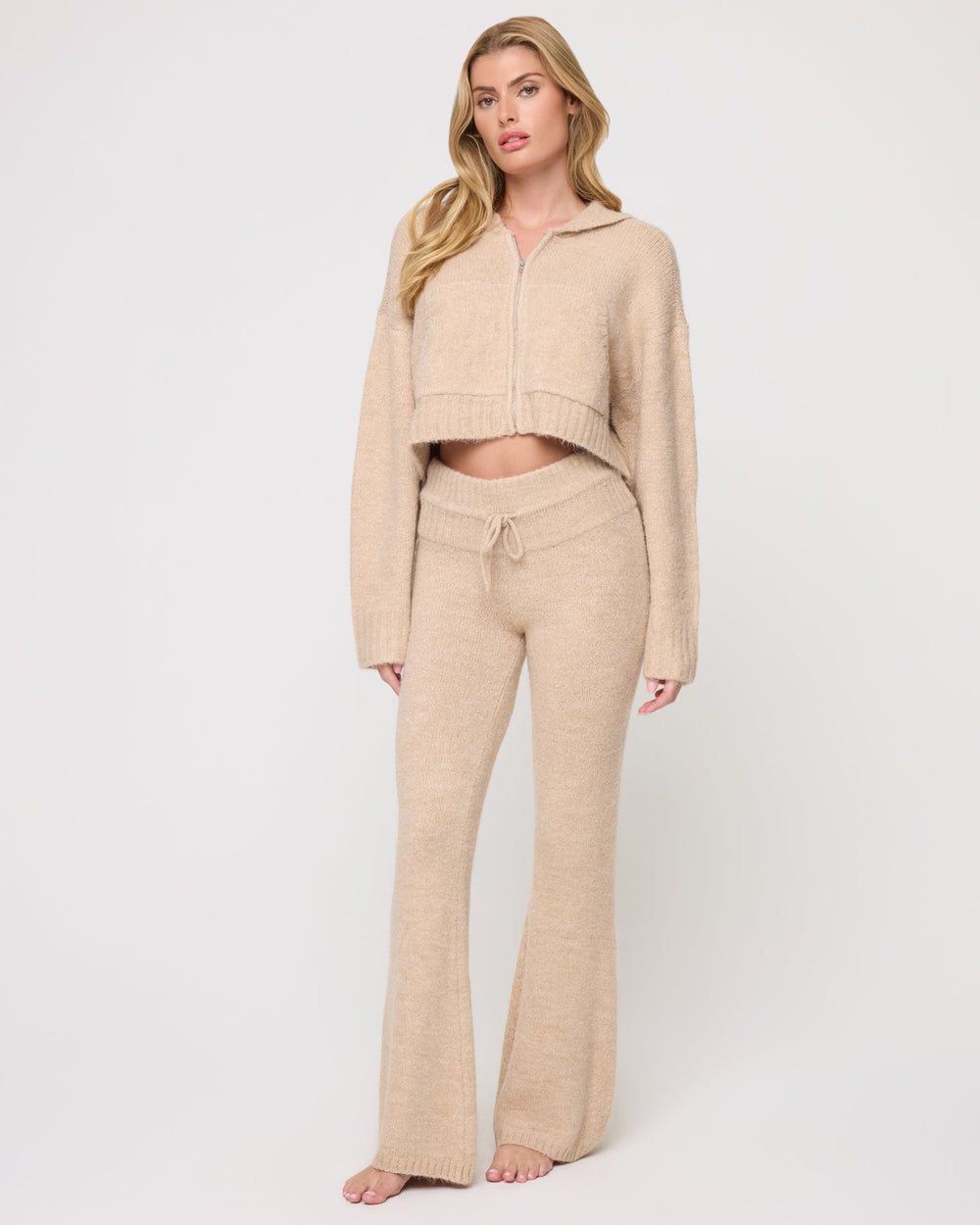 LSPACE Jet Set Hoodie - Heather Oatmeal | LSPACE On Sale